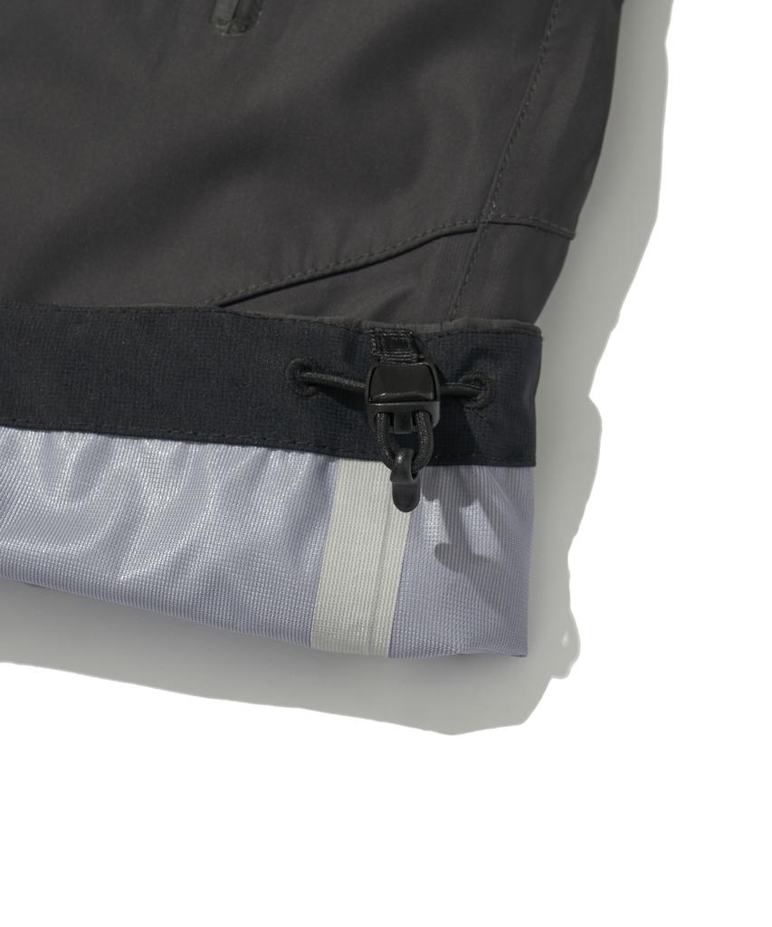 Welter Experiment Wol029_3Layer Nut Hood Shell Jacket_Charcoal