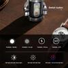 Mini Pocket Flashlight COB Work Light Rechargeable LED Keychain Hanging Portable Waterproof Light Outdoor Sports Emergency Lamp