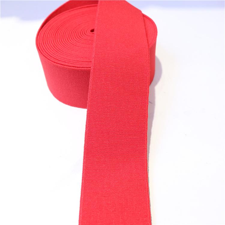 Polyester Imitation Nylon Elastic Webbing with Spot Color Processing - Clothing Accessories Rubber Band
