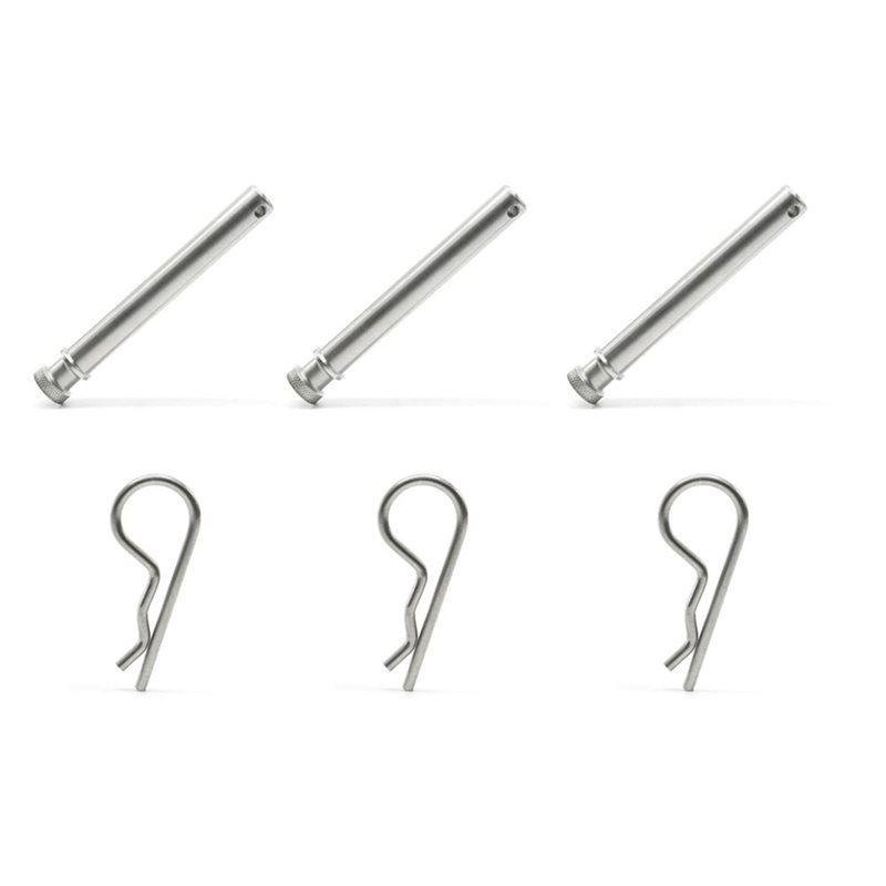 For B& W 2-Inch And 2.5-Inch Trailer Replacement Hitch Pin And Clip- TS35010 Stainless Steel Set