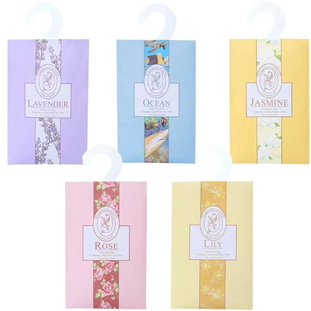Wardrobe Sachet Car Air Freshener Aromatherapy Fragrance Lasting Home Toilet Removal Scented Bag Bathroom Supplies Fresher