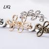 Loose Pants Waist Tightener Six-Leaf Button, Detachable Jeans Button Pin, Adjuster No Sewing Required Buckle Clothing Accessories Nail