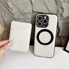 For iPhone 16 Pro Max Case Detachable Card Holder Kickstand Leather Back Phone Cover Compatible with MagSafe