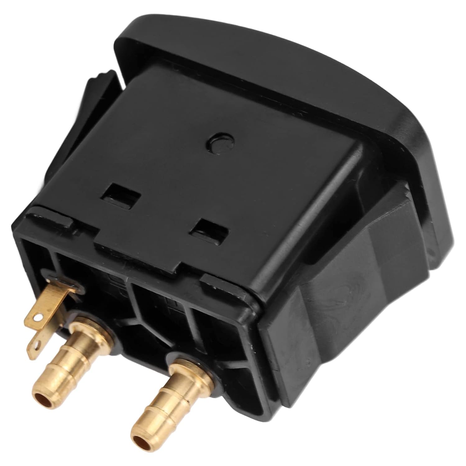 Electric On Off Switch, Toggle Switch Push Button Tab Electric Cab Seat Valve Switch Truck Air Pump Control Switch Manual Tilt Valve Seat Control