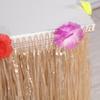 Hawaiian Straw Table Skirt for Party Decoration, 275cm x 75cm