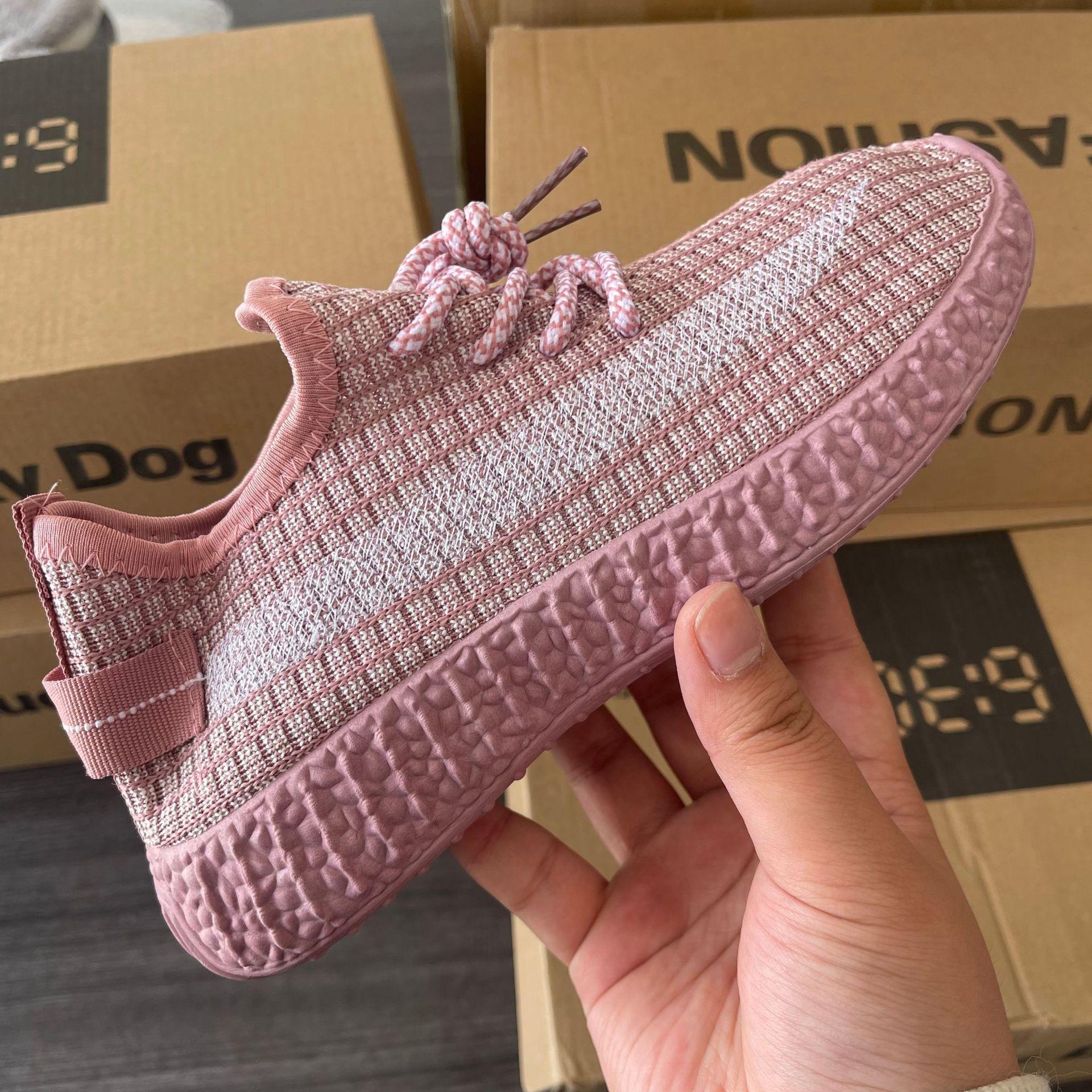 

Sports style, casual, breathable sports shoes, trendy and comfortable women s shoes 35 рожевий