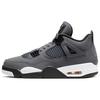Air 4 Retro Cool Grey 2019 Baskets Unisexe Chrome Charbon Foncé 308497-007