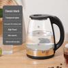 Large Capacity Glass Electric Kettle with Borosilicate, Auto Power-off & Dry-burn Protection