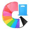 100 Pieces Shopping Bags for Small Business Carrier Lightweight Portable Gifts Garment Handbag T