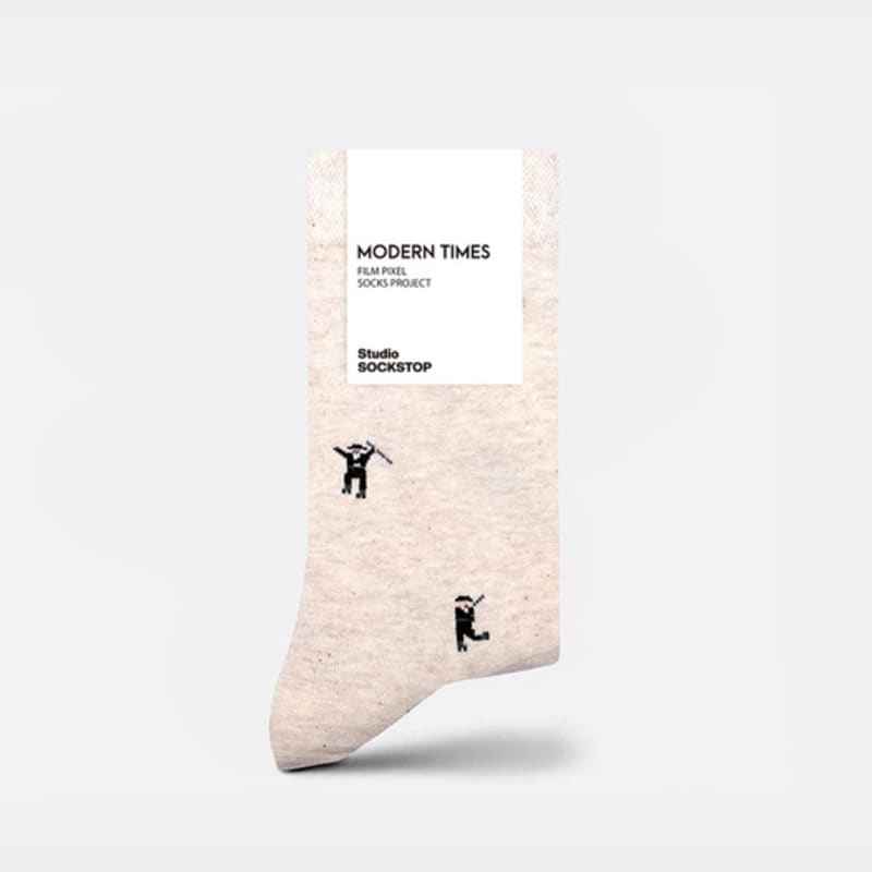 

STUDIO SOCKSTOP Oatmeal Socks Khaki