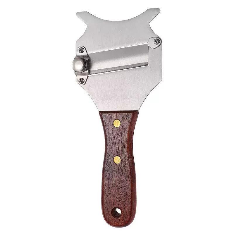 New Stainless Steel Truffle Butter Roll Slicer Adjustable Slice Thickness Chocolate Planer Baking High Hardness Cheese Planer