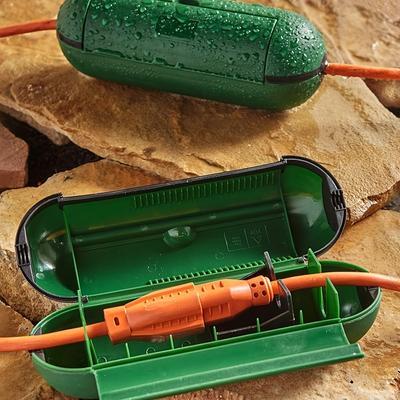 Waterproof Wire Protection Box, Electrical Safety|Functional Housing|Secure Orange Latches, Waterproof Box