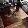 Game E-ELDEN R-RING Print Area Rug-Soft,Washable Non-Slip Indoor Mat Office Chairs,Living Room,Home Office Decorative Rug