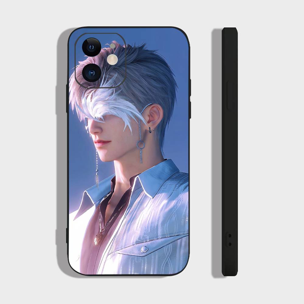 Game Love And Deepspace Sexy Man Sylus Phone Case For IPhone 17 Air 16 15 14 13 Pro Max 11 12 Black Silicone Cover