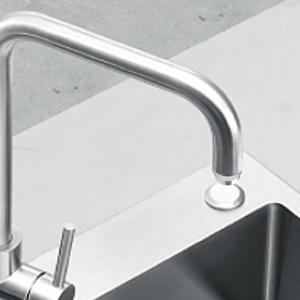 4 pezzi Adattatore Rubinetto Maschio e Femmina Adattatore Filtro Doccia e Rubinetto per Addolcitori Acqua Dura Cucina Bagno