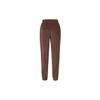 Nike Solid High-Waisted Corduroy Knit Sports Pants Women Pants Brown DQ6927-259