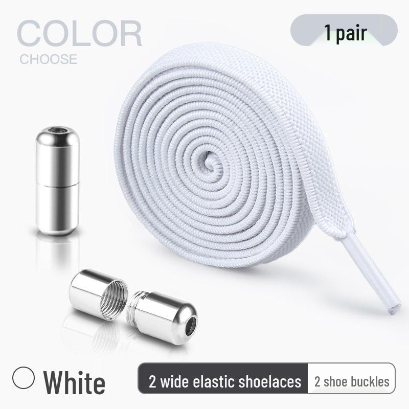 Elastic No-Tie Shoelace Buckle for Men, Women, and Kids