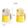 1pc Glass Oil-sprayed Bottles Are Atomized Leak-proof and Oil-free for Air Fryer Kitchens Gourmet Cooking Tools