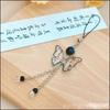 Chinese Calligraphy Butterfly Pendant for Bag Charm Decoration