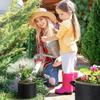Vegetable/Flower/Plant Grow Bags 2/3/5/7/10 Gallon Thickened Non-Woven Grow Bags Aeration Fabric Pots with Handles Flower Pot