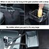 1pc  Polyester Car Trash Can, Multifunctional Washable Foldable Hanging Storage Bag for Vehicle, Travel & Outdoor Use