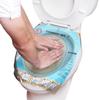 Toilet Sticker Plunger PET Toilet Cleaning Tools Transparent Sticker Toilet Dredging Post Household Portable Accessories