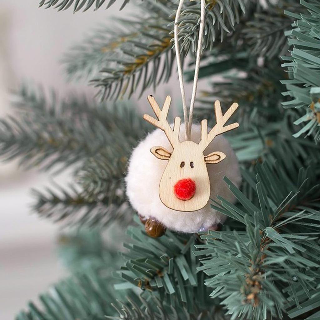 Christmas Bells Hanging Ornament Decorative Bells Christmas Tree Decorations Hanging Pendants for Home Decoration