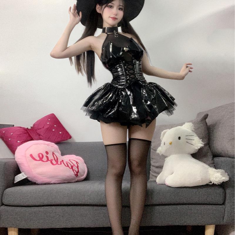 Sex lingerie sexy little devil perspective uniform perverted flirting hot bed suit