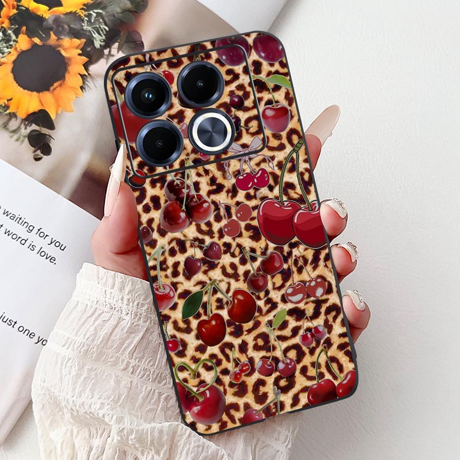 For Infinix Note 40 5G Case X6852 New Luxury Painted Cover Soft Silicone Phone Case For Infinix Note 40 Pro Plus Note40 4G Shell