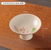 1pc Ceramic Dim Sum Tray Afternoon Tea and Snack Plate Chinese Style Sacrificial Dishes Kitchen High Footed Dish Household Items