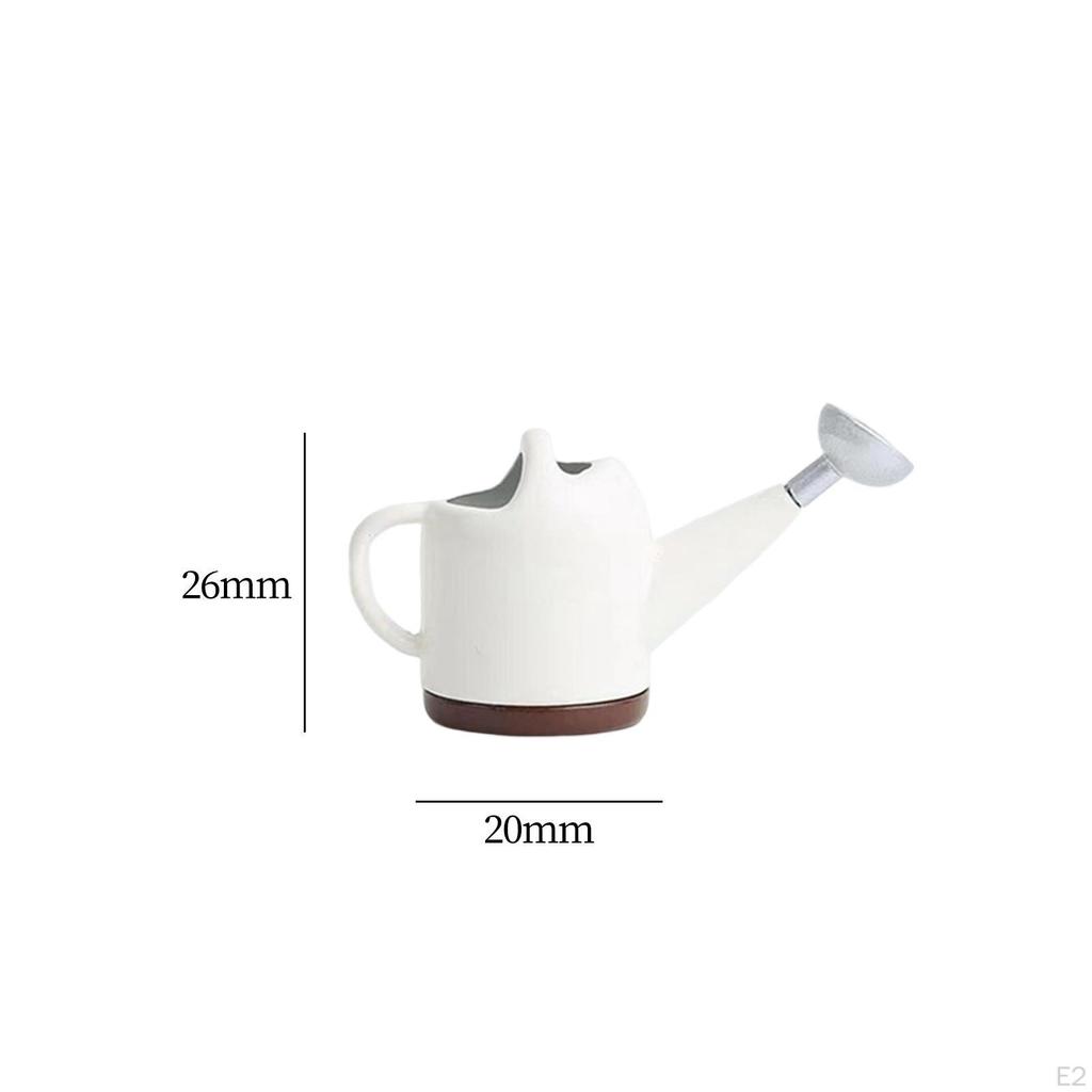 Miniature Doll House Mini Watering Can ,Accessories Simulation Display Props Model Cute Portable