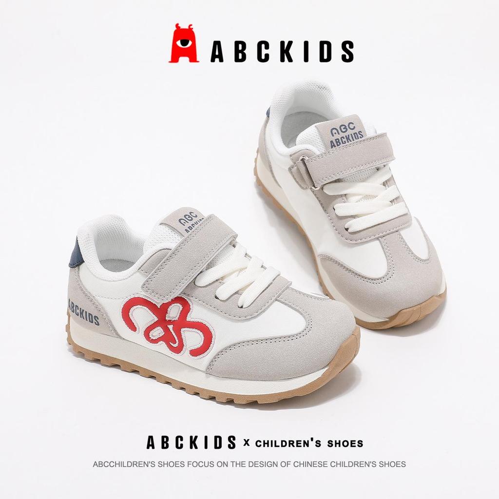 ABC Kids 2026 Spring Velcro Sports Shoes for Boys & Girls - Breathable, Soft Sole, Casual Sneakers