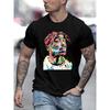 T-shirt casual a maniche corte da uomo