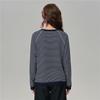 Giordano Women's Retro Striped Loose-Fit Long-Sleeve T-Shirt