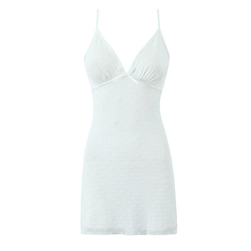 Shibuya Waist Ji Motelrocks American vintage Sexy Deep V-neck Bow Gyaru Mesh Sling Dress