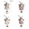 Cute Christmas Top Hat Antlers Girl Pendant Xmas Tree Hanging Decorations  Home Christmas Decor