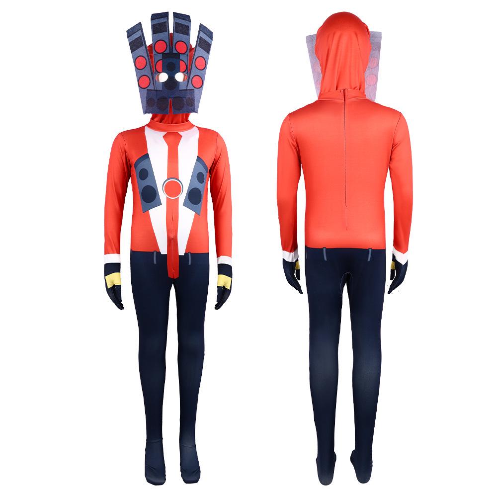 Centaur Toilet Man Halloween Cosplay Onesie - European & American Fantasy Style