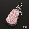 Universal Diamond Car Key Holder Storage Case Luxury Crystal Keychains Key Cover Bag Wallet for BMW Lada Benz Keychain