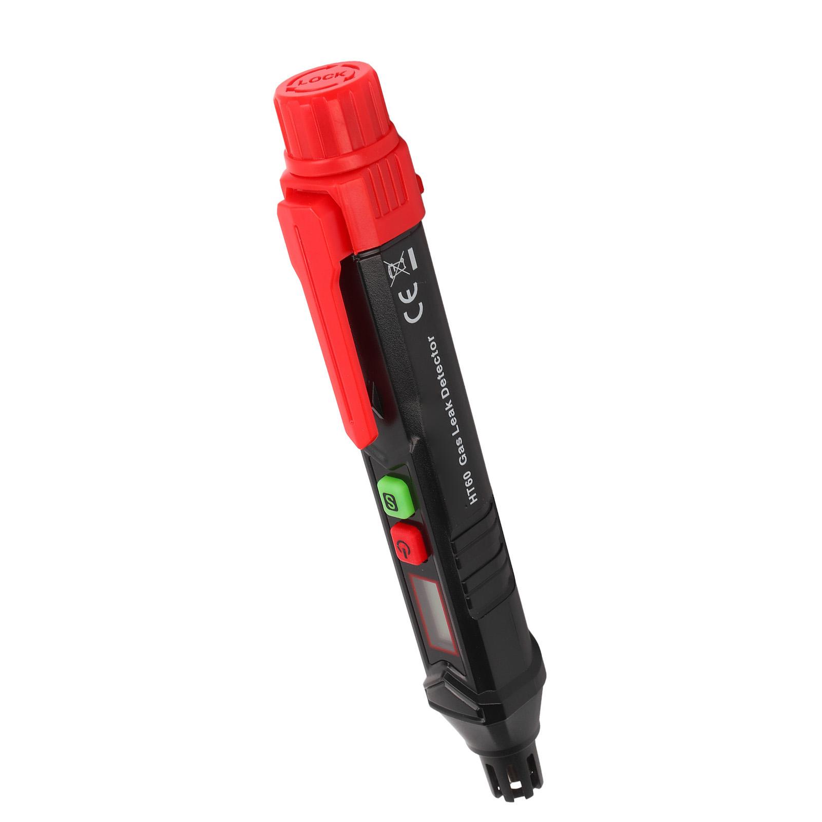 

Тип ручки детектор утечки газа Двойная сигнализация Чувствительная портативная простая в эксплуатации сигнализация горючего газа