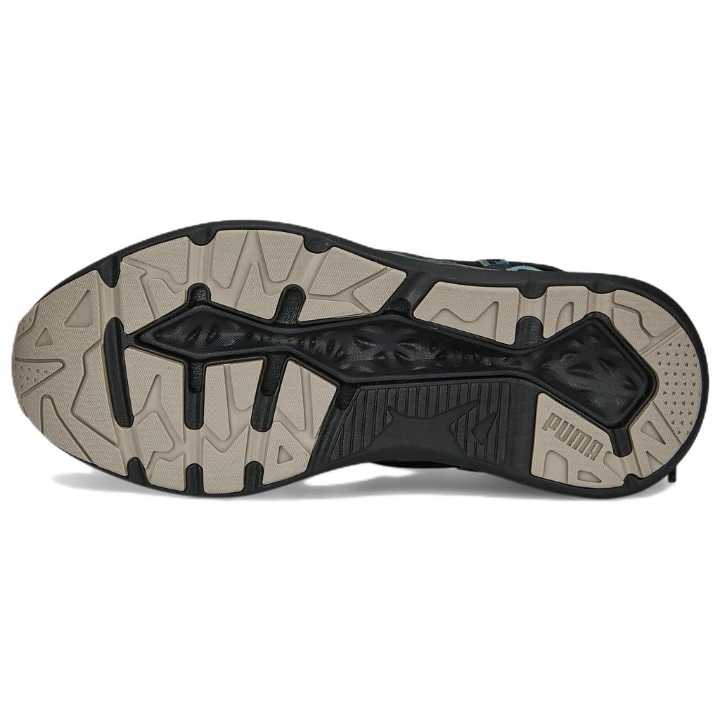 Puma Trc Blaze Fabric Leather Comfortable Trendy Low Top Lifestyle Sneakers Unisex sneakers Blue Green 388654-02