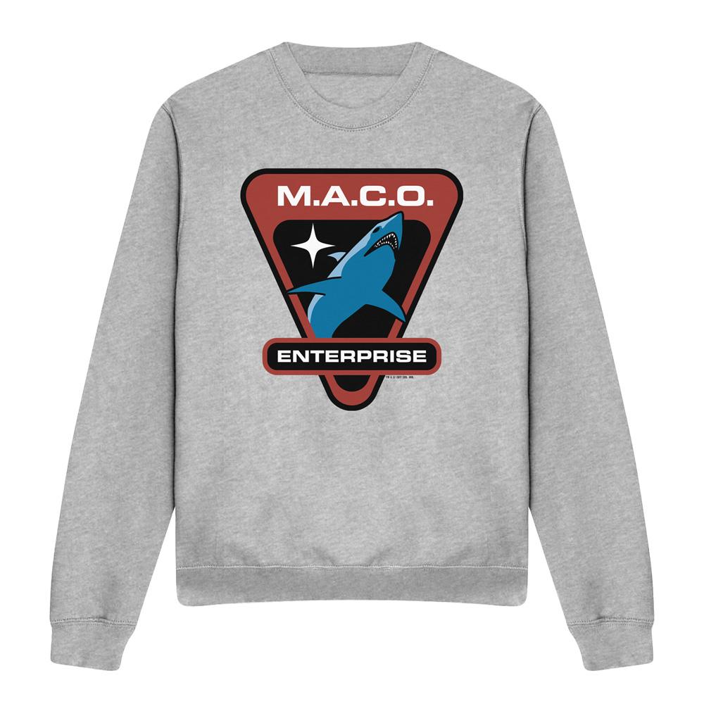 Star Trek Unisex Adult MACO Patch Sweatshirt