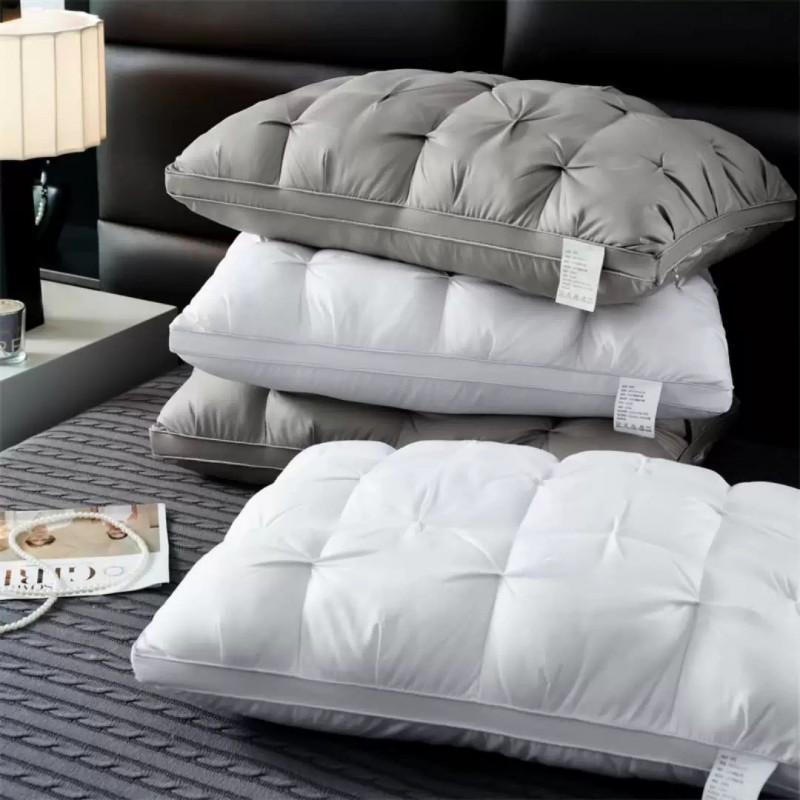 Soft Twist Flower Bread Pillow Hotel Dorm Home Adult Use 48x74cm Medium Height Fiber Fill