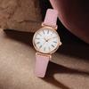 Analog Quartz Watches for Women Fashion Adjustable Leather Strap Wristwatch Elegant Easy Read Roman Numerals Dress Watch Gifts for Mom Wife Birthday