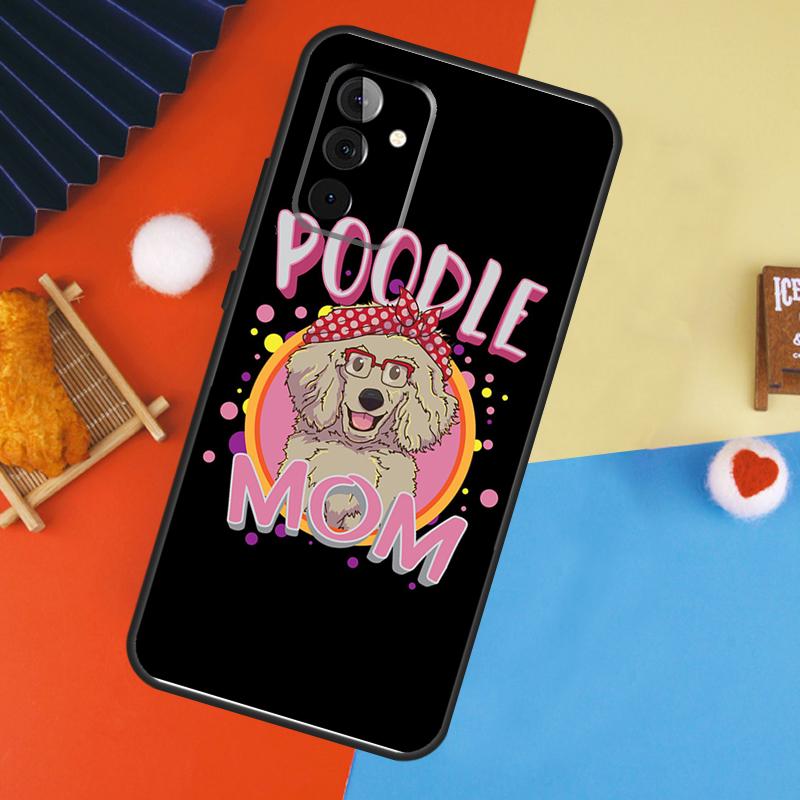 Cure Cartoon Poodle Case For Samsung Galaxy A56 A36 A16 A06 A13 A33 A53 A52 A32 A12 A54 A34 A14 A15 A35 A55 A17
