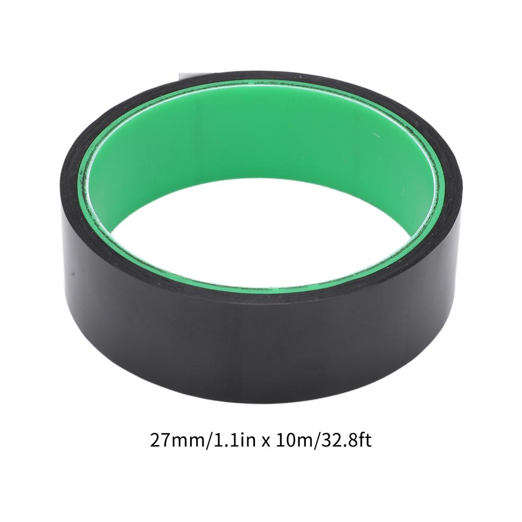 BOLANY Bicycle Tubeless Tire Pad Rim Tape Vacuum Ring Lining Belt Sealing Tire Pad Tape27mmx10M