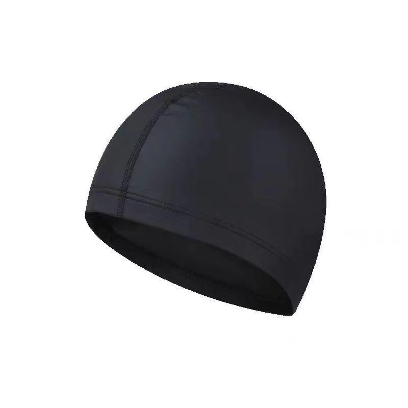 

Unisex High-End Comfortable Waterproof Swimming Cap with Ear Protection - Elastic Design Won t Constrict Head чорний