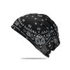 Popular Baotou Stacking Hat Men's and Women's Pullover Hat Scarf Dual-purpose New Printed Headscarf Hat Head