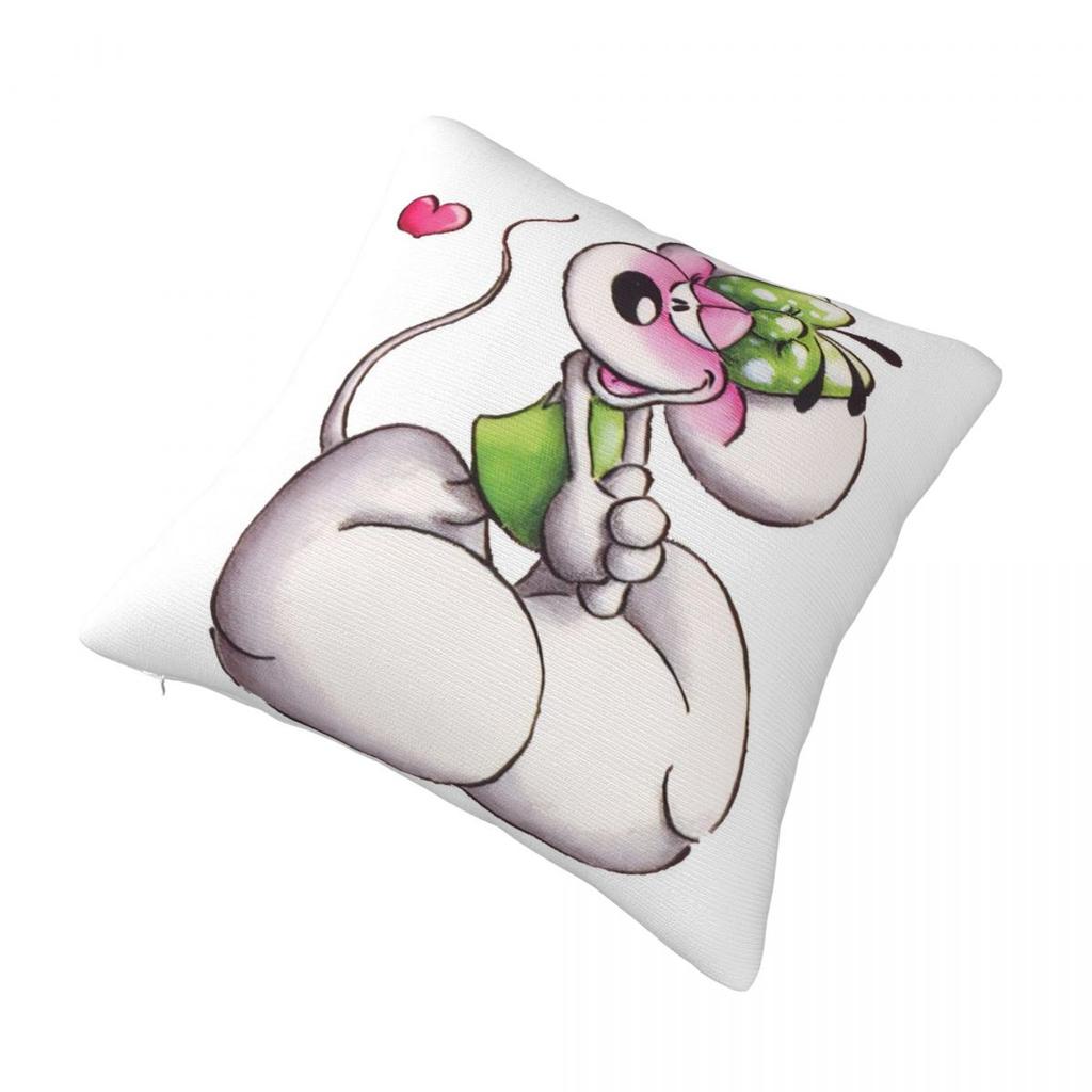 Cartoon Diddl Diddlina Pillow Case Kawaii Pillow Cover Soft Pattern Cushion Cover Pillowcases For Sofa Bedroom Home Decor
