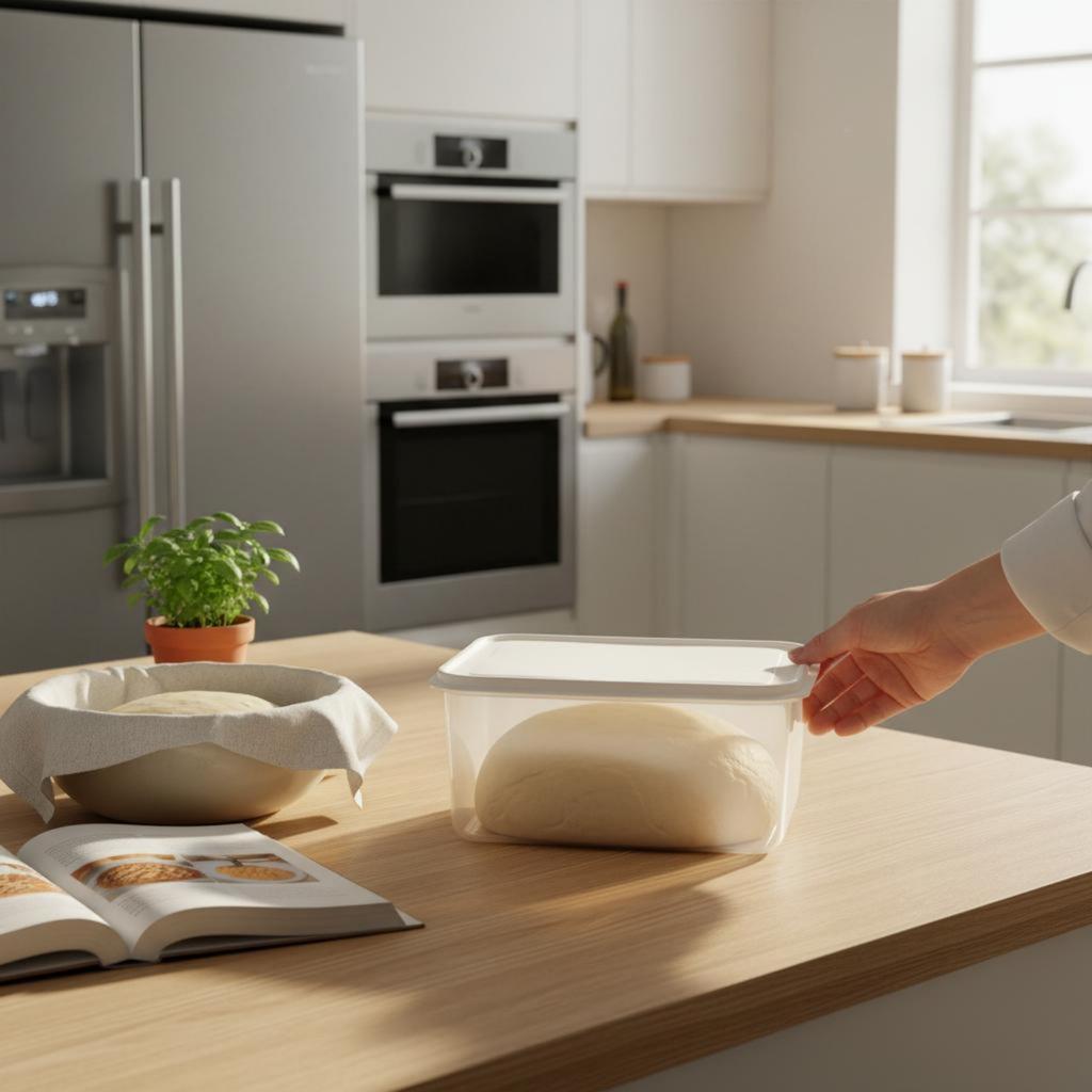 Bread-Making Proofing Box Airtight Closure Bread-Making Fermentation Box Bread Fermentation Container Transparent Design