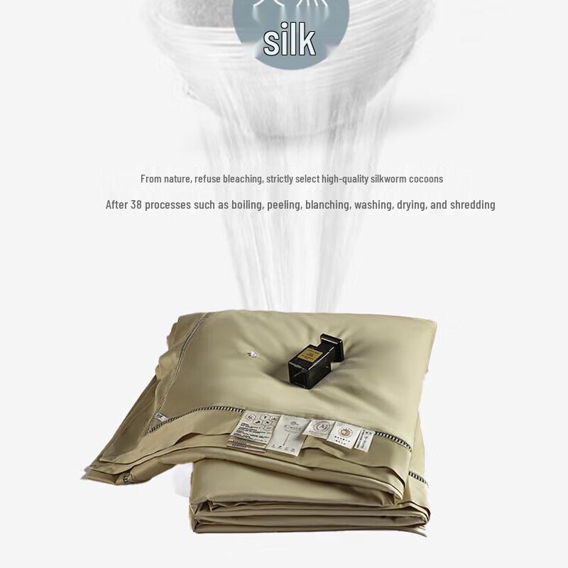 Shanshan Long-staple Cotton Su Embroidery Mulberry Silk Quilt